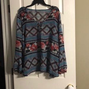 Multi color blouse